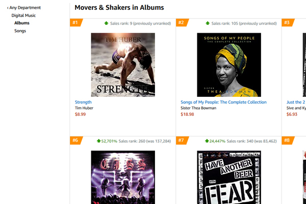 Strength Album #1 Movers Shakers